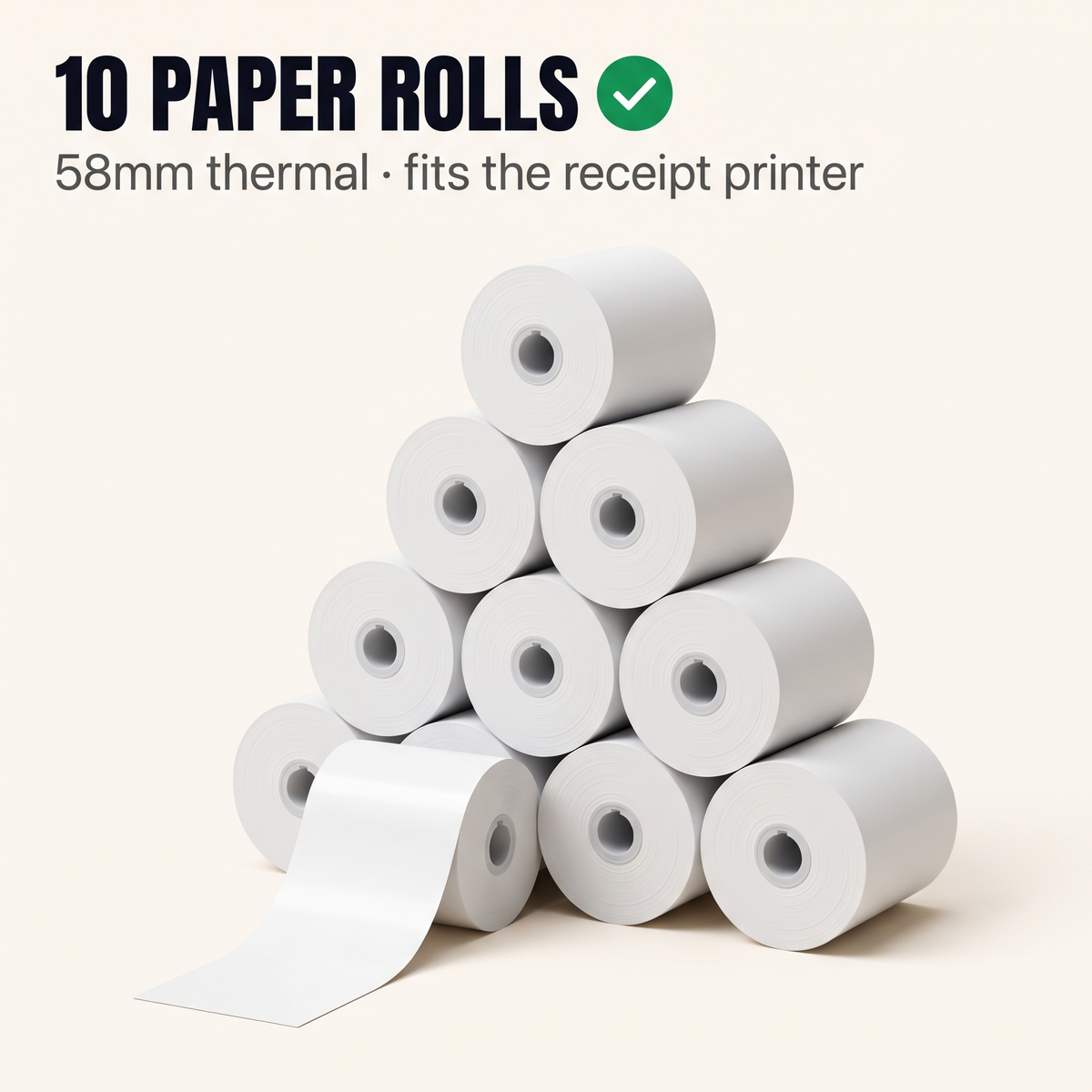 10 Paper Rolls